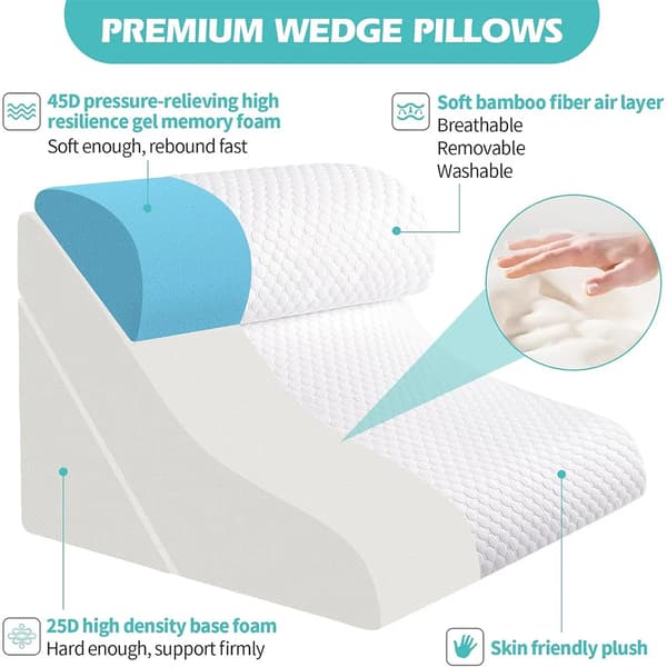Kilkudde, Justerbart Stöd, Ergonomisk Design,VIT
