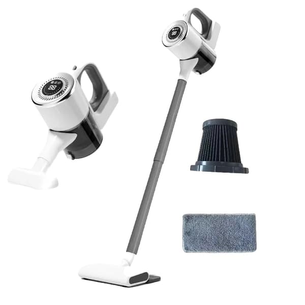 Dammsugare, Sladdlös Design, Våt- och Torrfunktionalitet,VIT