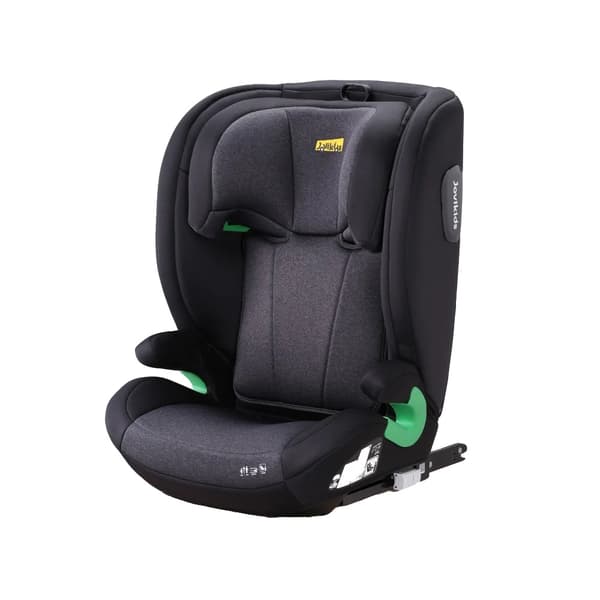 Barnstol, Justerbart Ryggstöd, ISOFIX-anslutning,svart