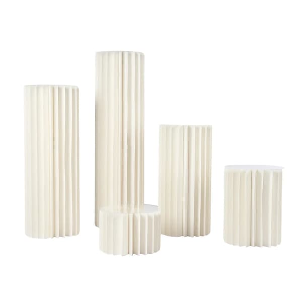 Blomsterstand, Holdbart Materiale, Unik Honningkage Design,HVID