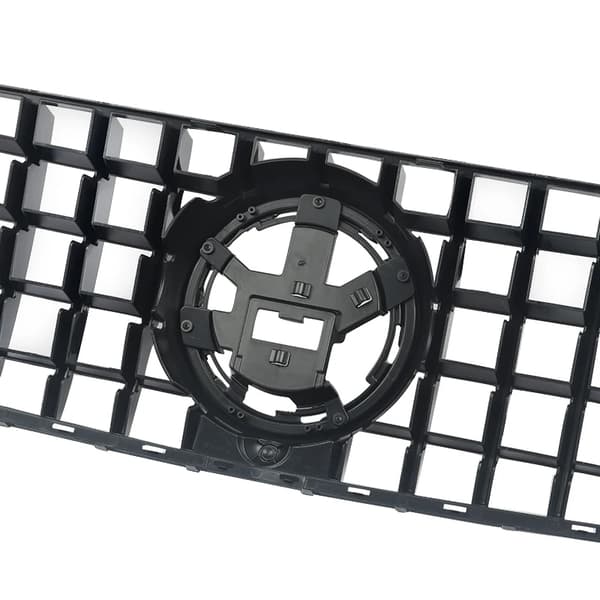 Grill, Huvudövre Position, Förbättrad Luftflöde,Krom svart