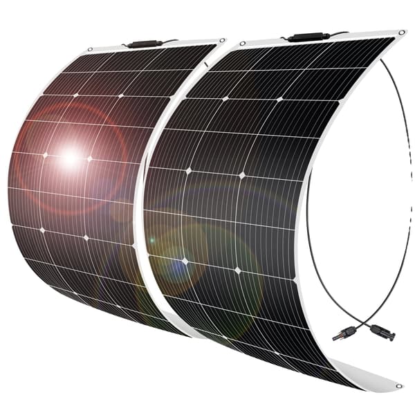 Solpanel, Semi-flexibel, Hållbar Konstruktion,200W