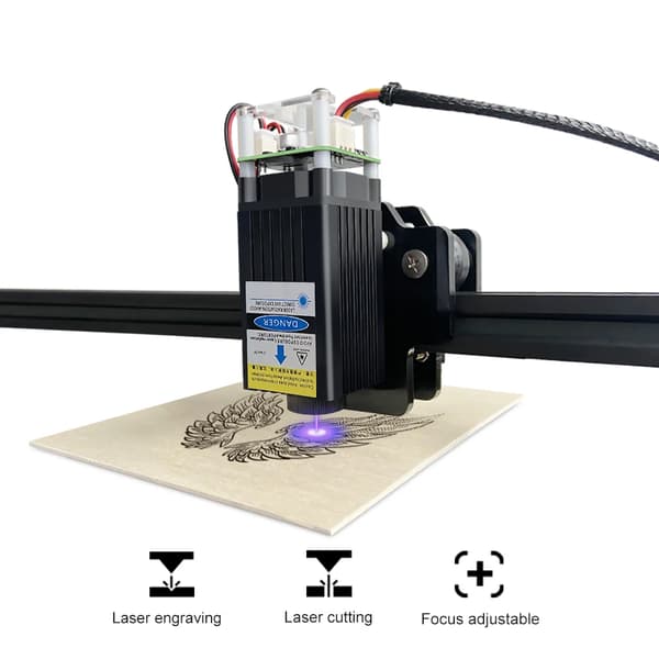 Lasermoduuli, 4W Teho, Säädettävä Tarkkuus,4W