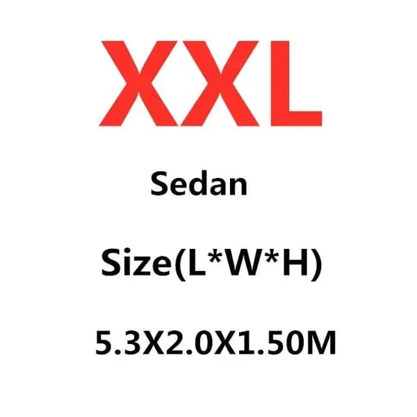 Bilcover, Universel Pasform, Vandtæt Materiale,XXL