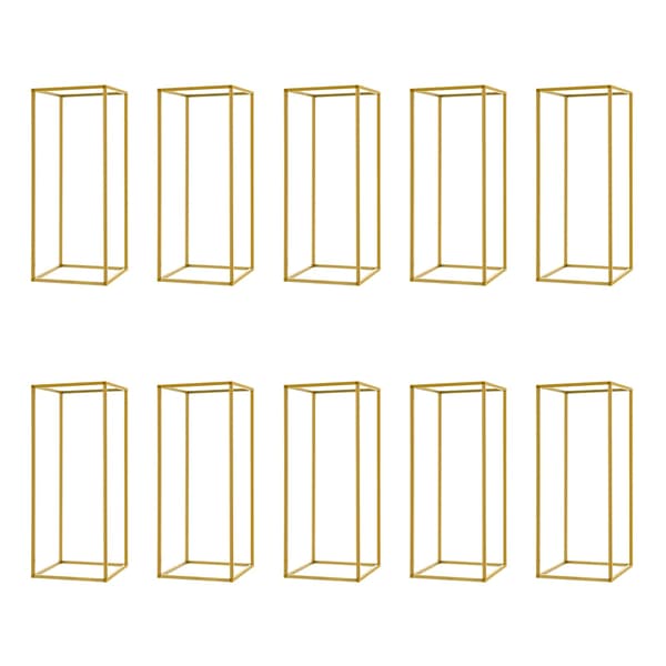 Blomsterstand, Holdbart Design, Elegant Midtpunkt,Guld