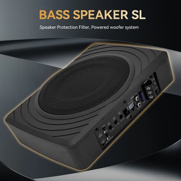 Subwoofer, Kompakt Design, Kraftfuld Lydudgang,8"