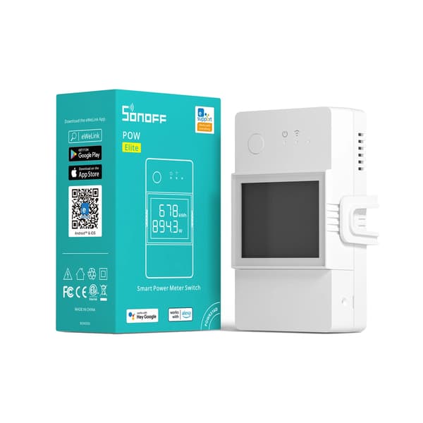 Smart Power Meter Switch, Realtidsmonitorering, Energi Management,POWR320D