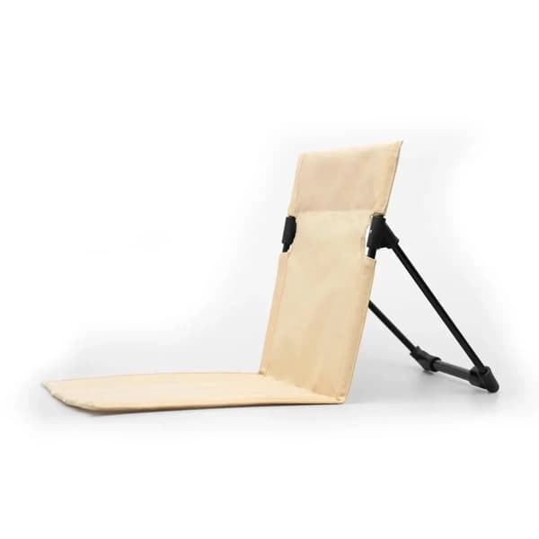 Campingstol, Bärbar, Dämpad Design,Krämfärgad