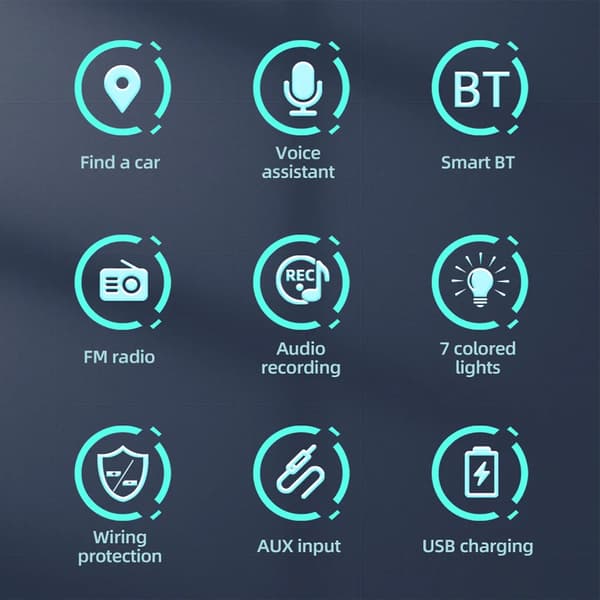 Bilradio, Lydafspilning, Trådløs forbindelse,MP3 med DAB