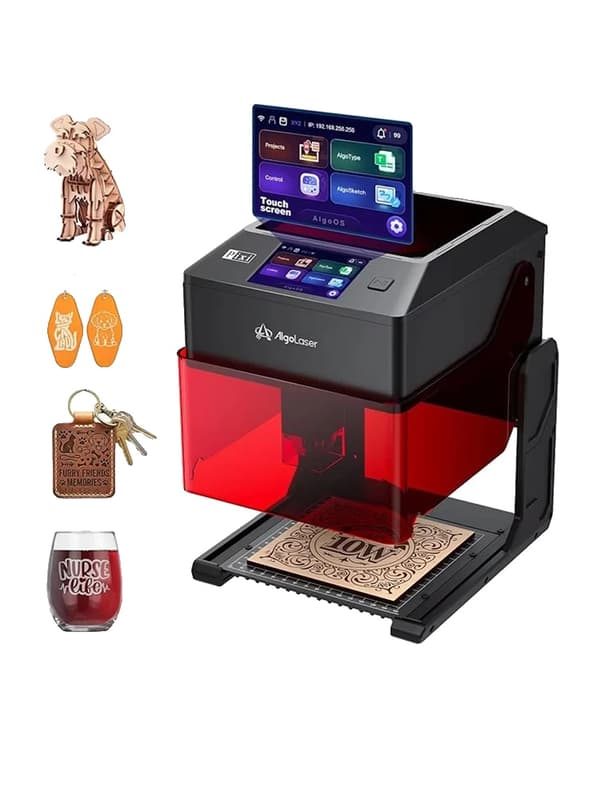 Lasergraver, 5W Effekt, Touchscreen Interface,5W-a, ALGOLASER