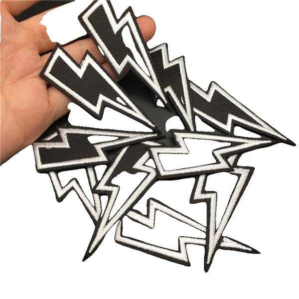 Patches, Broderede, Jernpå,10stk