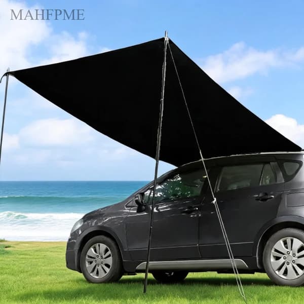 Side Sunshade Telt, Vandtæt Materiale, Nem Installation,sort jakkesæt2x3m