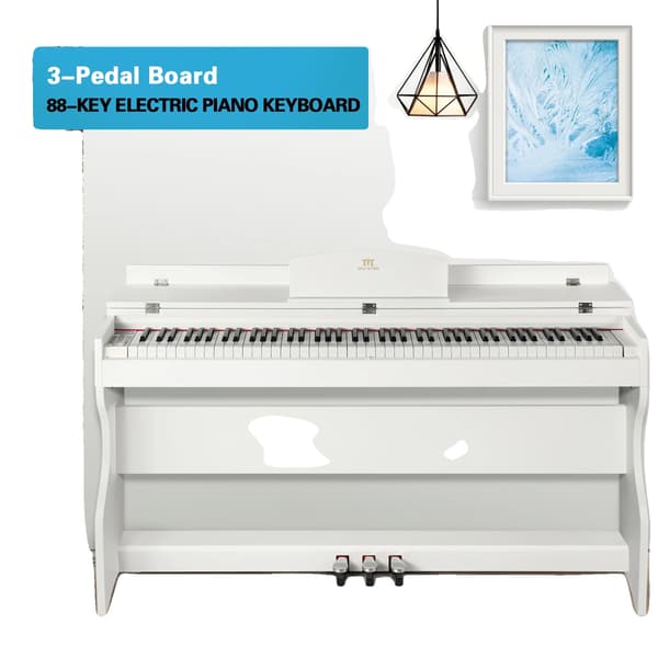 Digitalpiano, 88 tangenter, 3-pedalsystem,VIT