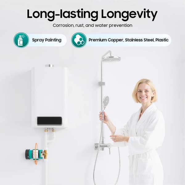 Tryckstegringspump, Hög Effektivitet, Hållbar Design,230V, EU