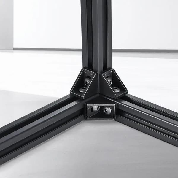 Aluminiumprofiler, T-spår design, anodiserad finish, Röd