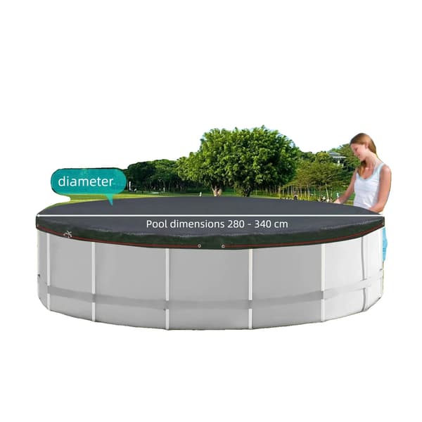 Pooldække, Vandtæt Beskyttelse, Holdbart Design,280cm til 340cm