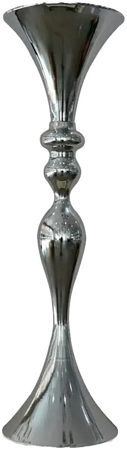 Golvvas, Modern Design, Hållbar Metallkonstruktion,Silver
