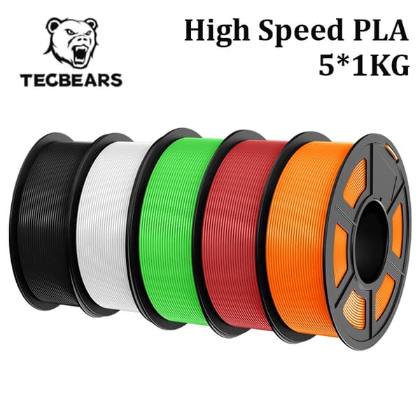 3D-printer filament, høj hastighed, multi-farve,Højhastigheds PLA 5MIX6