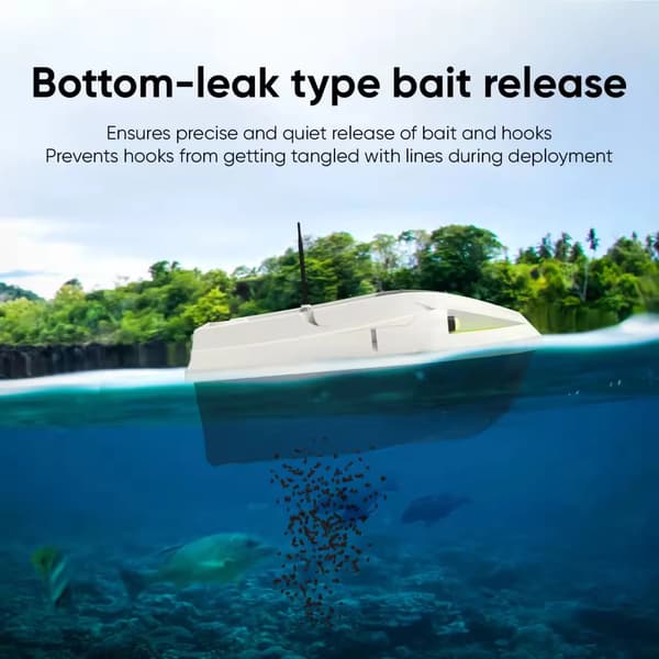 Bait Kastemaskine, 500m Rækkevidde, LED Belysning,D50B