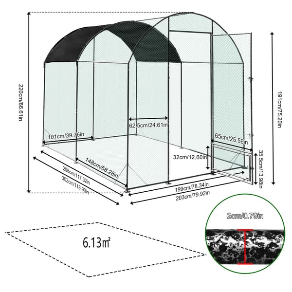 Fuglebur, Metal Konstruktion, Gå-Ind Design,Grøn