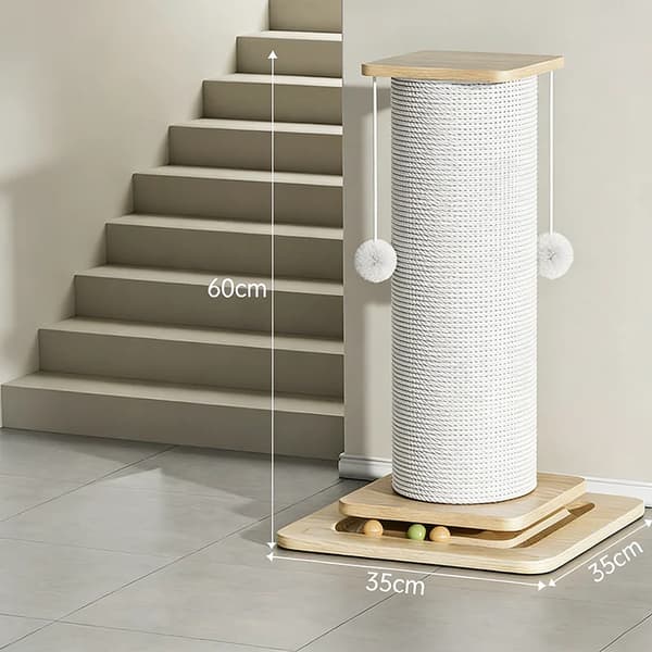 Kattens Kradsetræ, Robust Design, Let at Samle,60cm