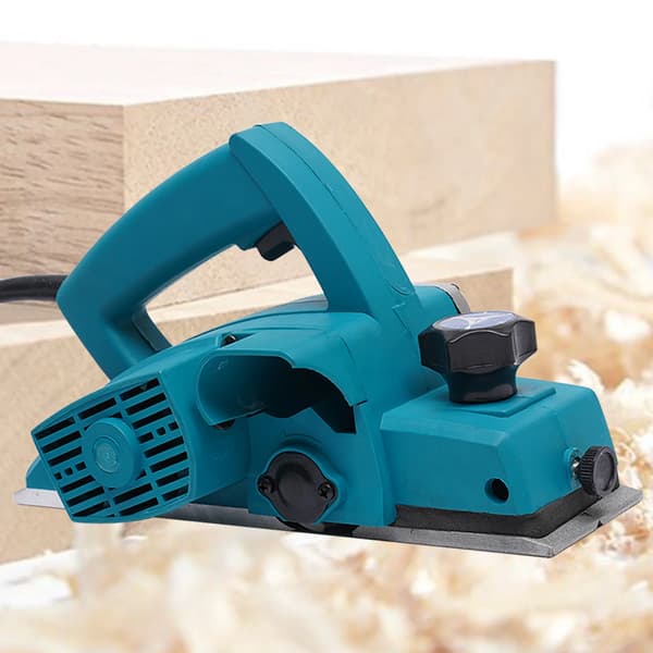 Träslip, 800W Motor, Justerbart Djup 1-2mm,EU, Blå