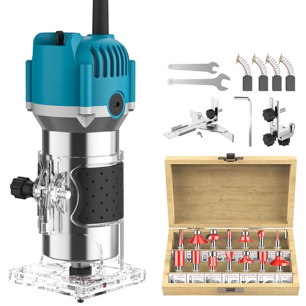 Träfräs, 30000 RPM Motor, Ergonomisk Design,Typ B