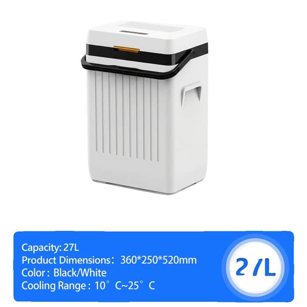 Kylskåp, Bärbar Mini Fryser, Effektivt Kylsystem,27L