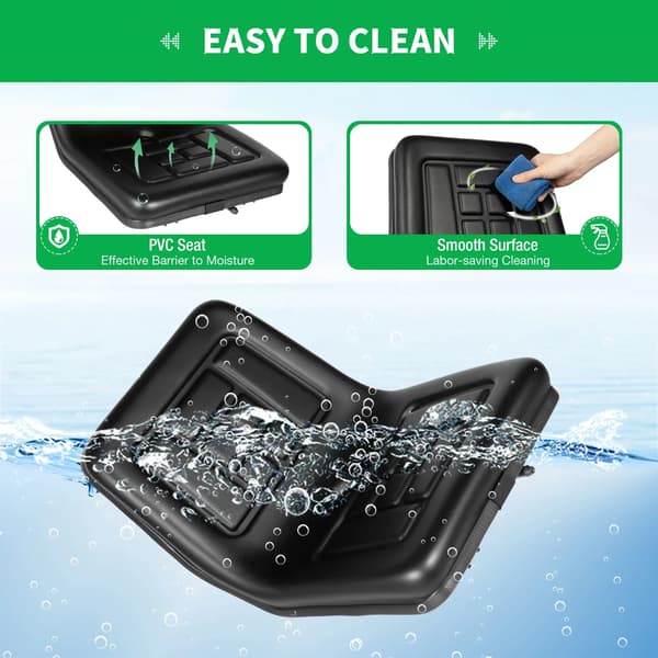 Traktorstol, Ergonomisk Design, Hållbara Material,svart