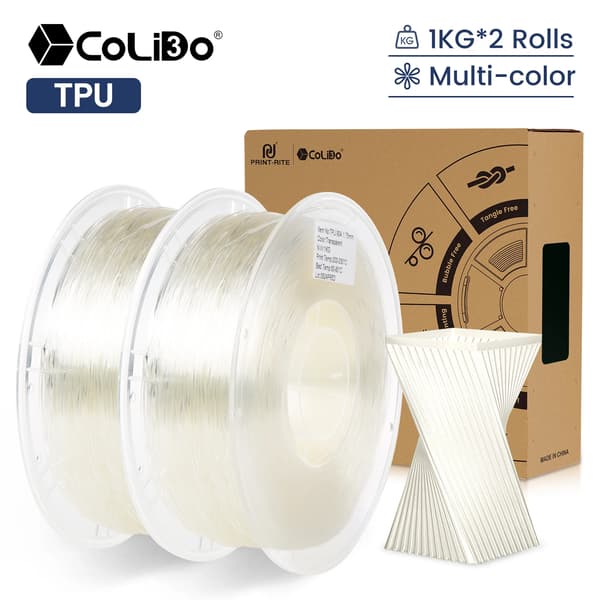 TPU Filament, Flexibelt Material, Stark Lagerbindning,90A-TR