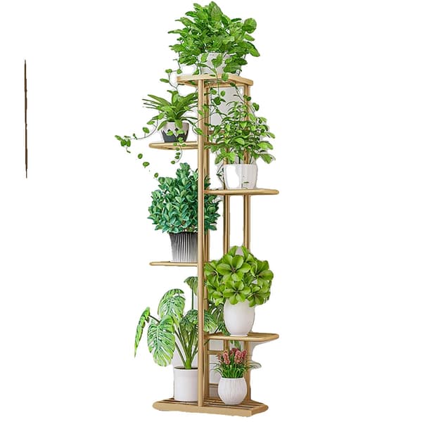Plantebord, Metaldesign, 6 Niveauer,Guld