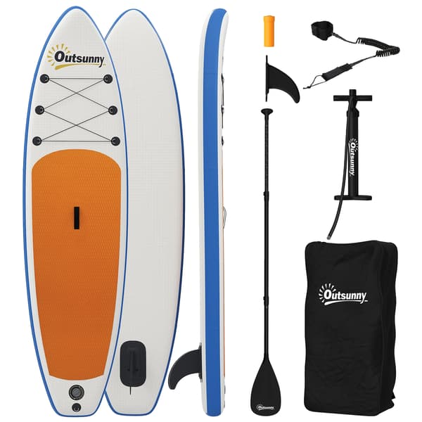 Stand Up Paddle Board, Oppustelig, Komplet Sæt,HVID