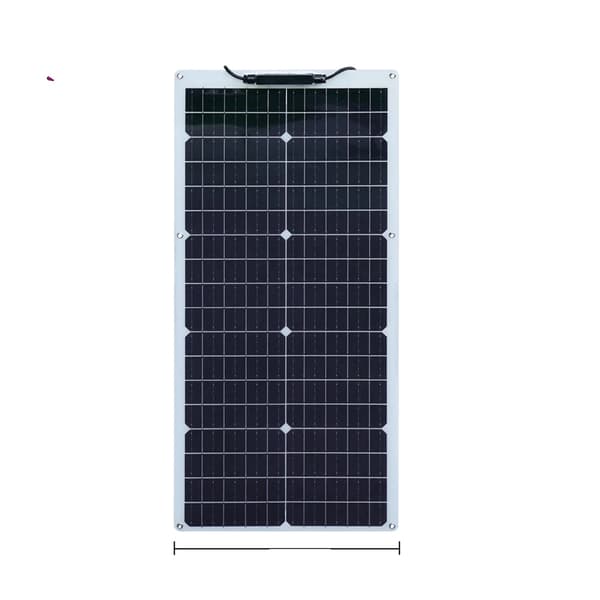 Solpanel, Høj Effektivitet, Fleksibel Anvendelse, 18V 50W solpanel