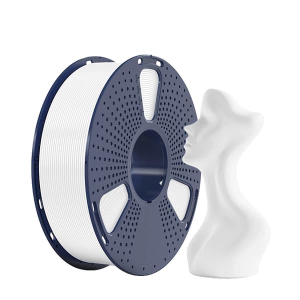 3D-utskrift filament, hög hastighet prestanda, matt yta,Vit