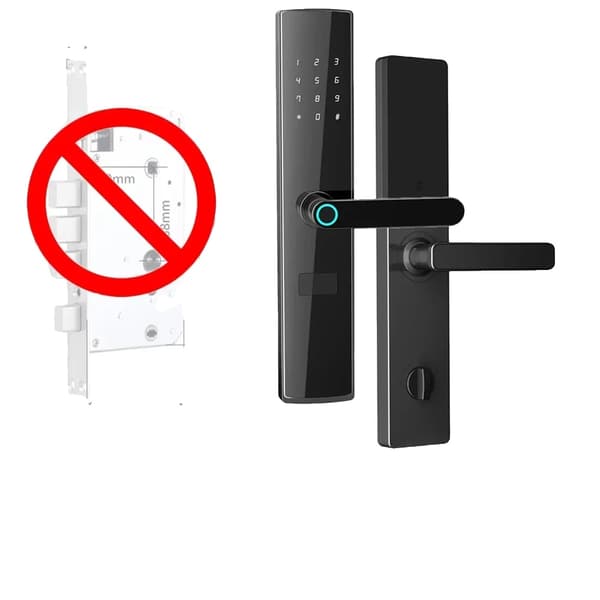 Smart Lås, Flera Låsningsmetoder, Förbättrade Säkerhetsfunktioner,WIFI TTlock-a, Ingen mortise
