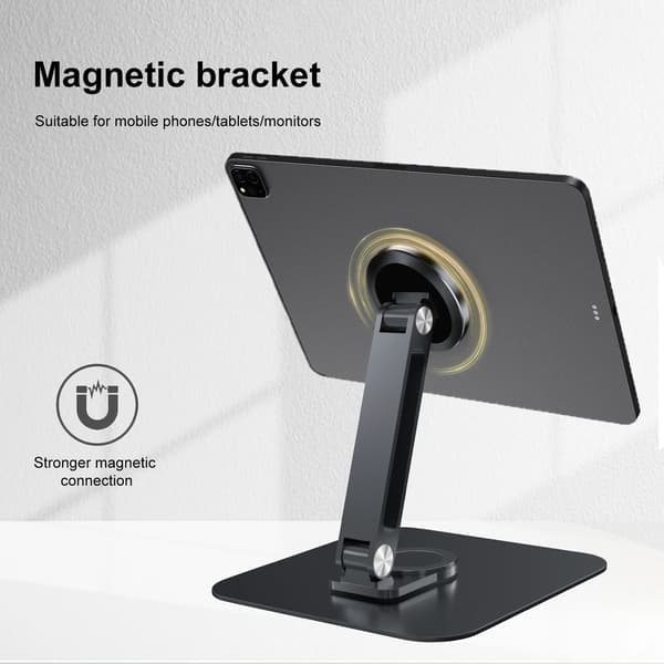 Stativ, 360° Rotation, Universel Kompatibilitet,sort
