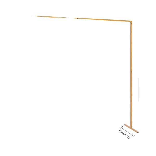 Bröllopsbåge, Tungt Metallram, Elegant Bakgrund,L, Gul