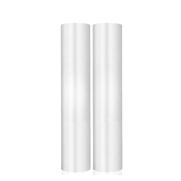 Vakuumförpackningsrullar, Texturerad Design, Effektiv Matbevarande,30-500cm-2pcs