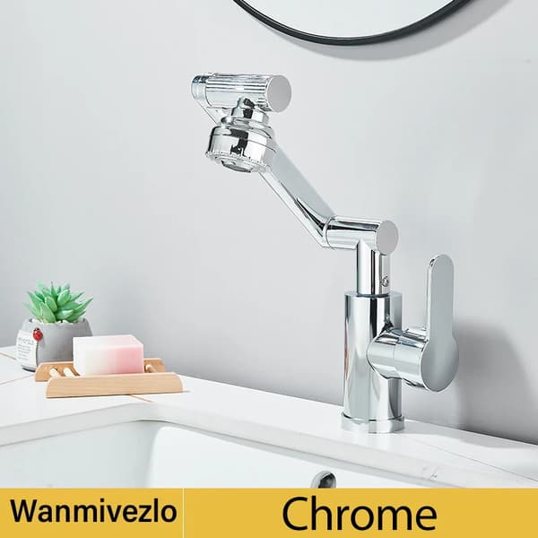Basinblandare, Rostfritt Stål, Modern Design,Krom