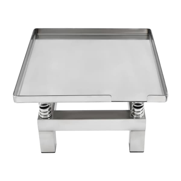 Vibrerende Bord, Rustfrit Stål, 3000-3600 RPM,Sølv, EU