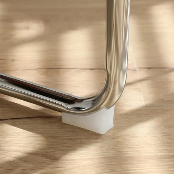 Matstolar, Sammet och Rattan Design, Metallram,Beige