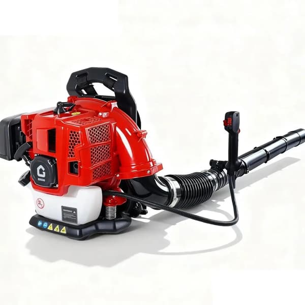 Bensin Lövblås, 2-Takts Motor, Lätt Design,Röd 52CC