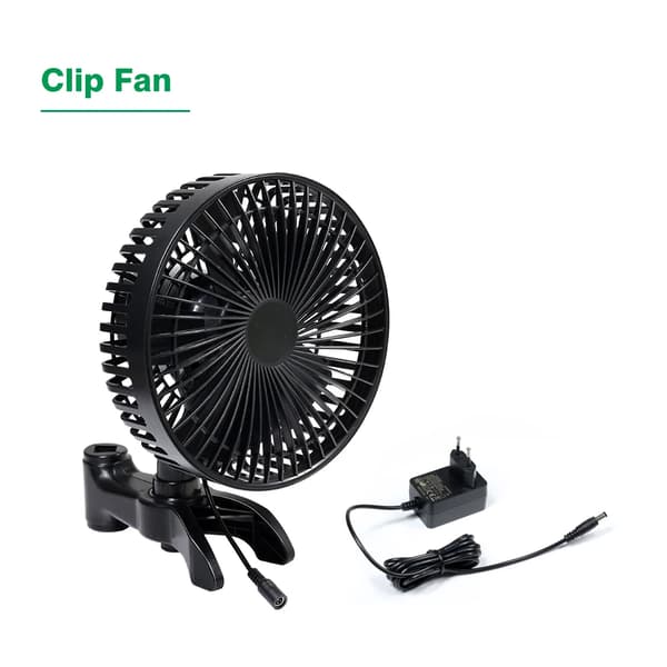 Clip Fan, Kraftfuld Luftstrøm, Energi Effektiv Motor,Klipventilator