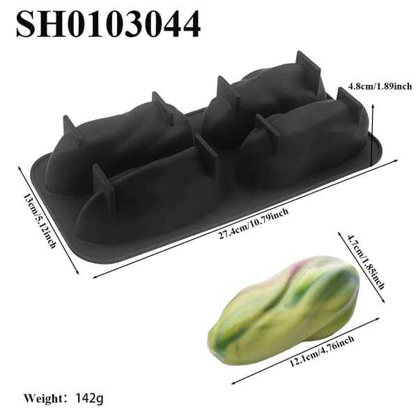 Mousse Kage Form, Fleksibel Silikone, Alsidig Bagetool,SH0103044