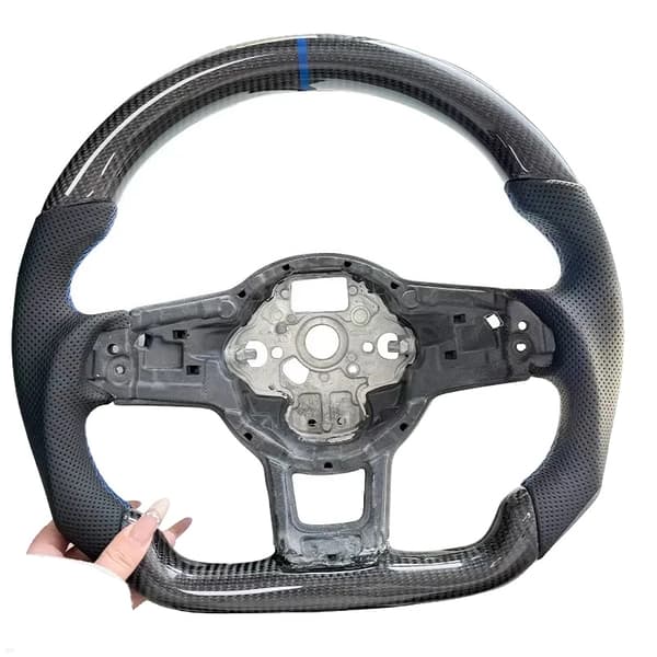 Ratt, Carbonfiber Materiale, Perforeret Lædergreb,med hul-b