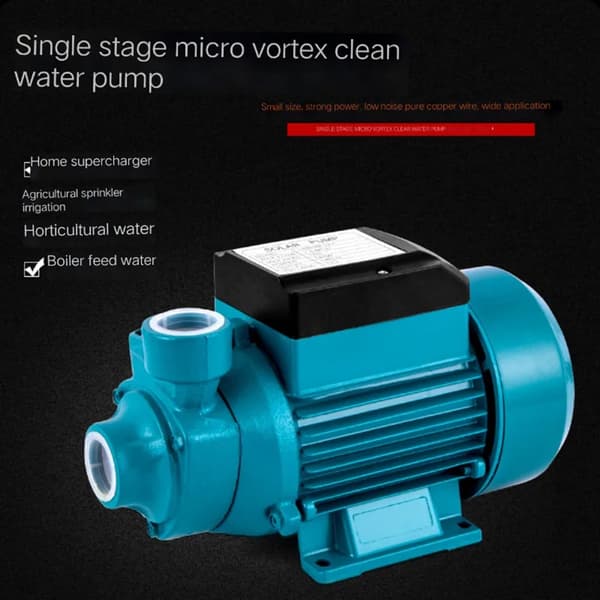 Vattentryckspump, Automatisk Booster, Solbatteridriven,Blå