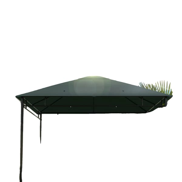 Gazebo, UV-beskyttelse, Holdbart design,Mørk Grå