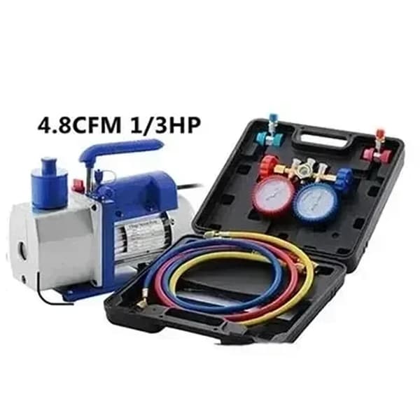 Vakuumpump, Kraftfull Prestanda, Ergonomisk Design,4.8CFM1-3HPZ