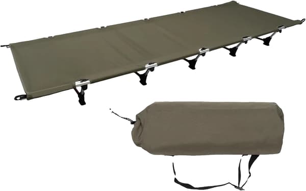 Campingbed, Ultralätt Design, Hög Belastningskapacitet,grön
