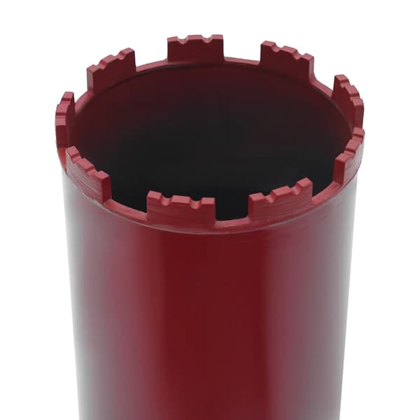 Kärnborr, 112 mm diameter, hållbar stålkonstruktion,Röd